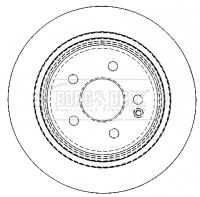 BORG & BECK Piduriketas BBD4489